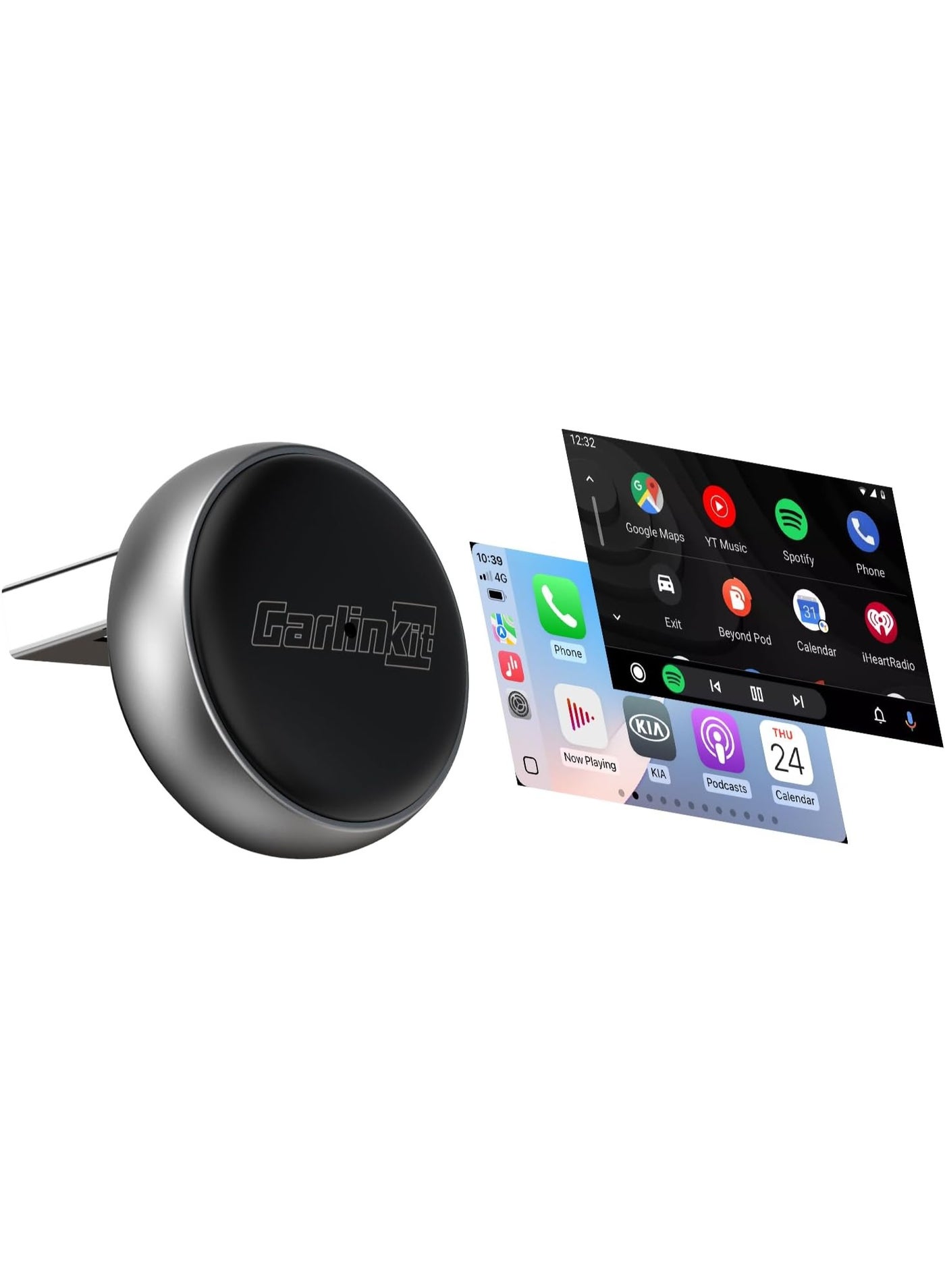 Compare Carlinkit Wireless CarPlay Adapter & Android Auto Mini Ultra3, 2in1 Mini USB Design with OEM Car Models, Plug and PlayLow Latency PortableAuto Connect, Compatible with iOS 10+ & Android 11+ at KSA Price