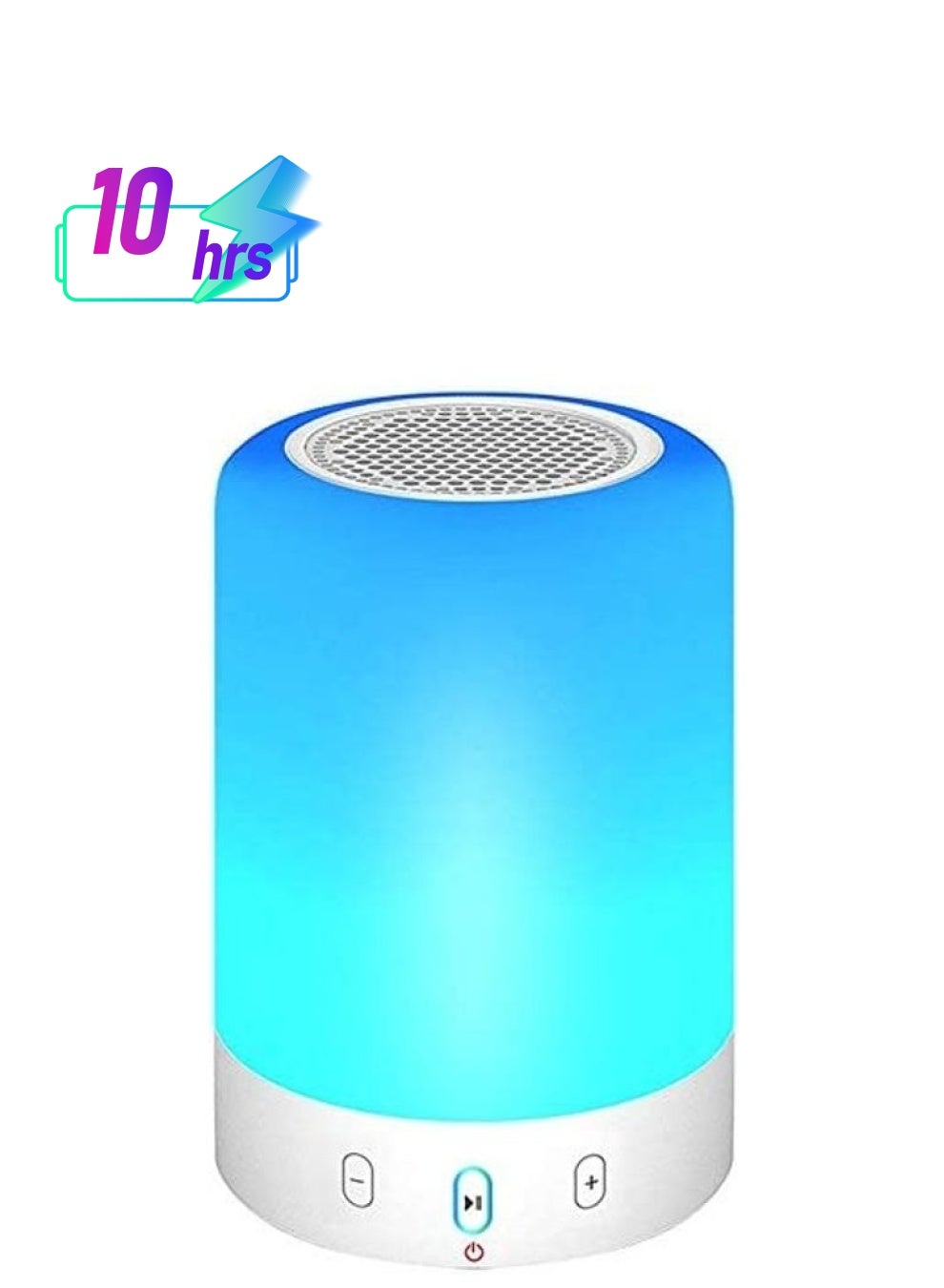 Compare Night Light Bluetooth Speaker Blue at KSA Price