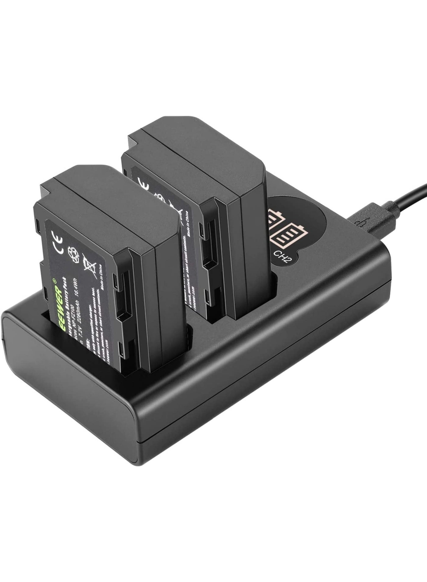 Dual Camera Battery Charger for Sony NP-FW50 FZ100…
