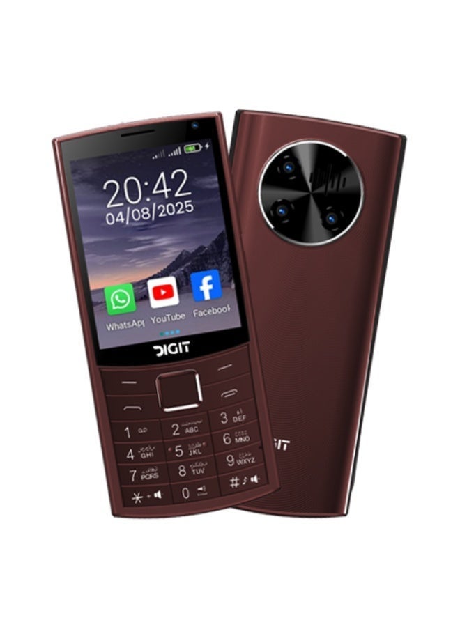 Compare Digit 4G Edge – 3.2” Display, 2GB RAM, 16GB Storage, QuadCore, 2500mAh, Dual Camera, WiFi, TypeC Deep Blue at KSA Price