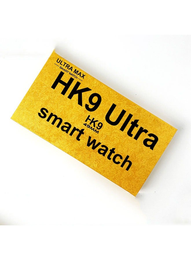 Compare HK9  Smart Watch 49MM Bluetooth Call Smart Watch Original Ultra 9 Wireless Charging Watch?black? at KSA Price