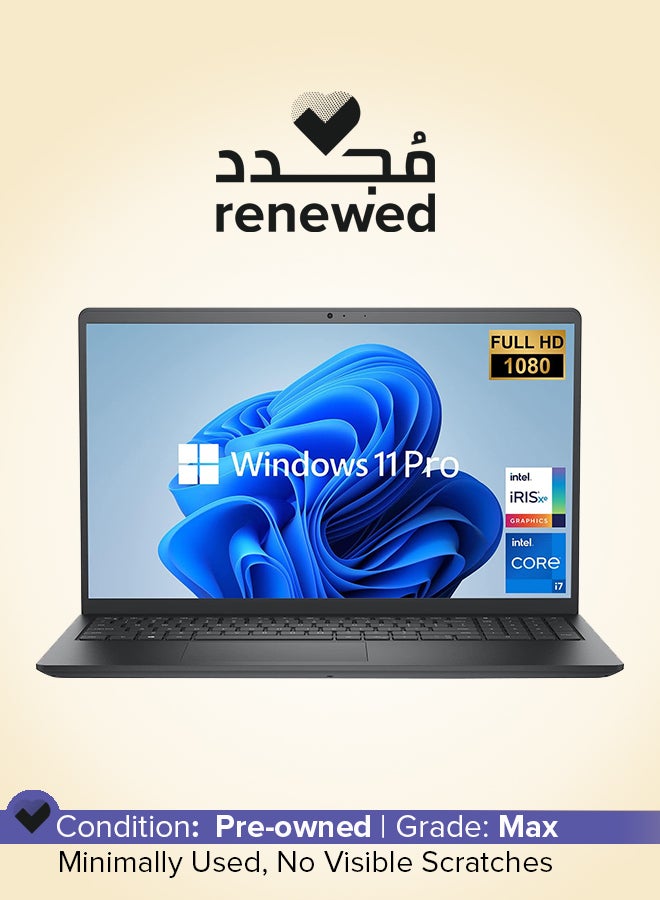 Compare Renewed  Vostro 3520 Laptop With 15.6Inch FHD Display,Intel i71255U10Core12th Gen16GB RAM512B SSDWindows 11 English Black at KSA Price