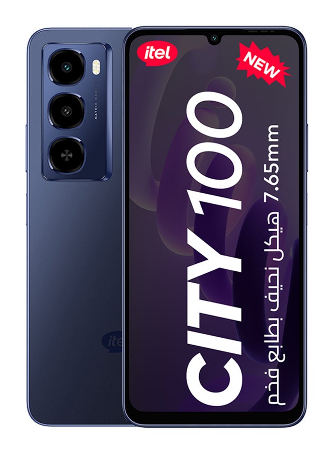 Compare City 100 Dual SIM Navy Blue 4+8GB RAM 256 GB 4G Middle East Version at KSA Price