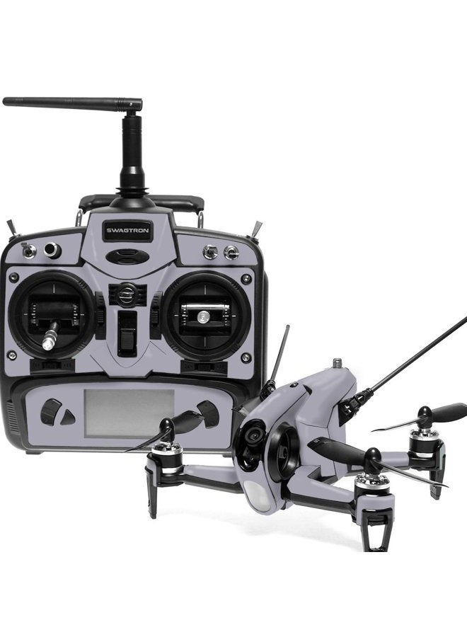 Compare MightySkins Skin Compatible with Swagtron SwagDrone 150UP  Solid Gray | Protective, Durable, and Unique Vinyl Decal wrap Cover | Easy to Apply, Remove, and Change Styles | Made in The USA at KSA Price