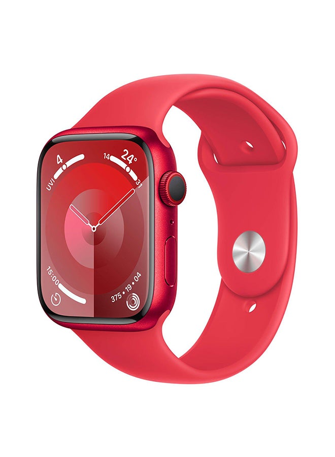 Compare Watch Series 9 Gps  Cellular 45mm Aluminium Case With Productred Sport Band  Ml Red at KSA Price