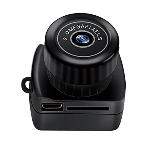 Compare Rosvola Small Action Camera, Rechargeable Battery for HD Video Camera 200,000 Pixels with Data Cable for Live Photos Vlogging at KSA Price