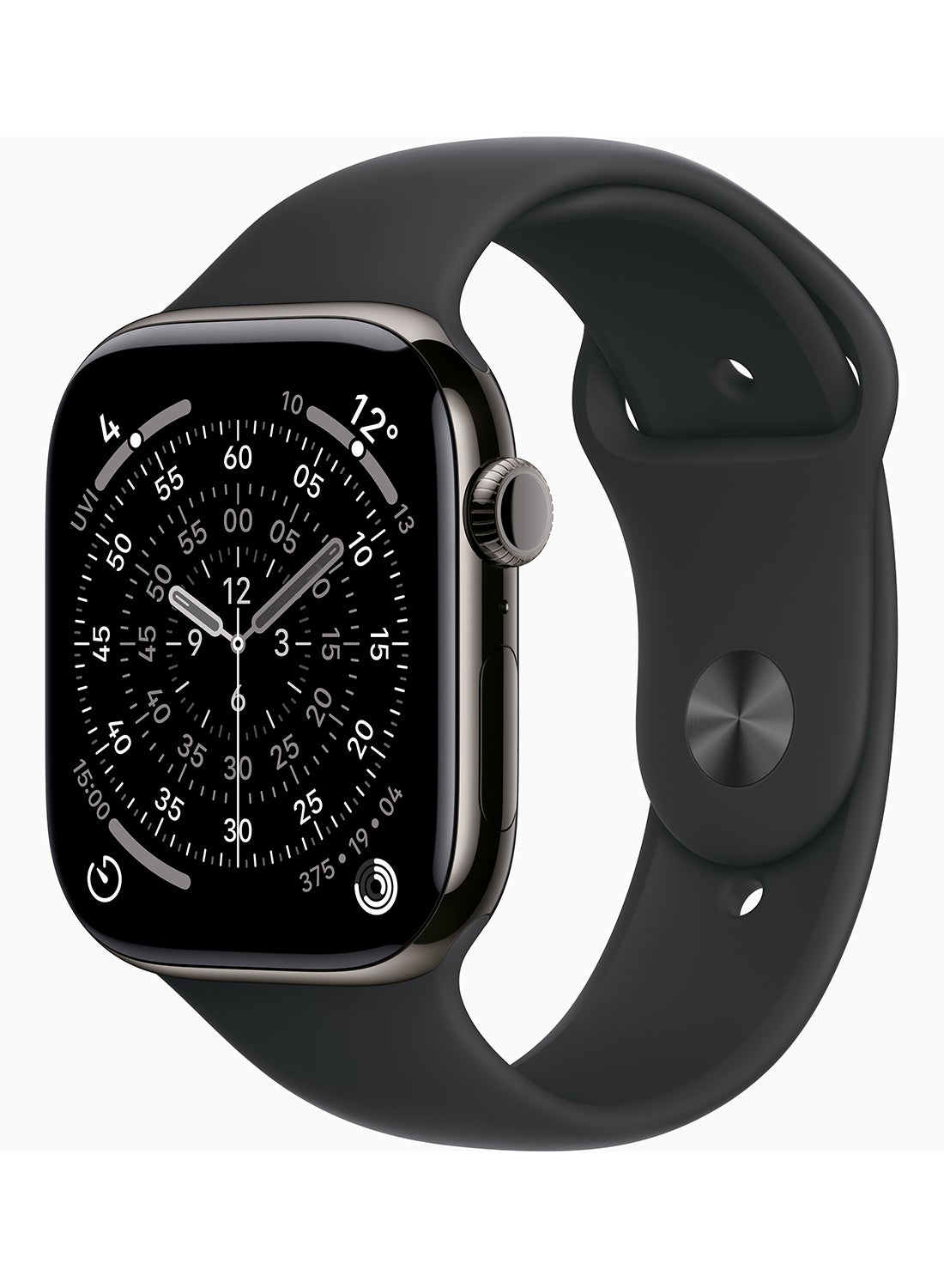 Compare Watch Series 11 GPS + Cellular 46mm Middle East Version Slate Titanium Case With Black Sport Band Slate Case  SM at KSA Price