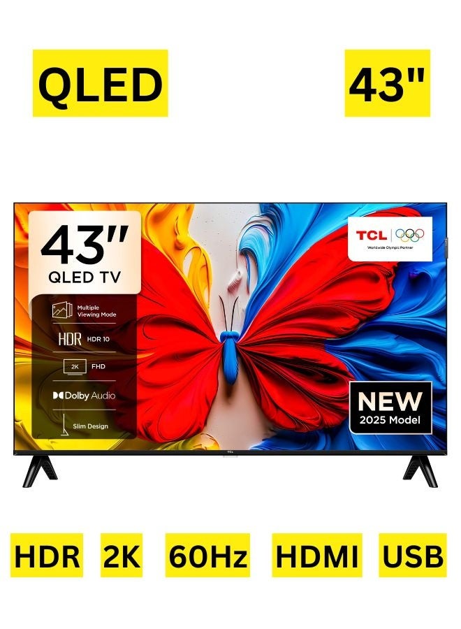 TCL 43 Inch S5K QLED 2K Full HD Smart…