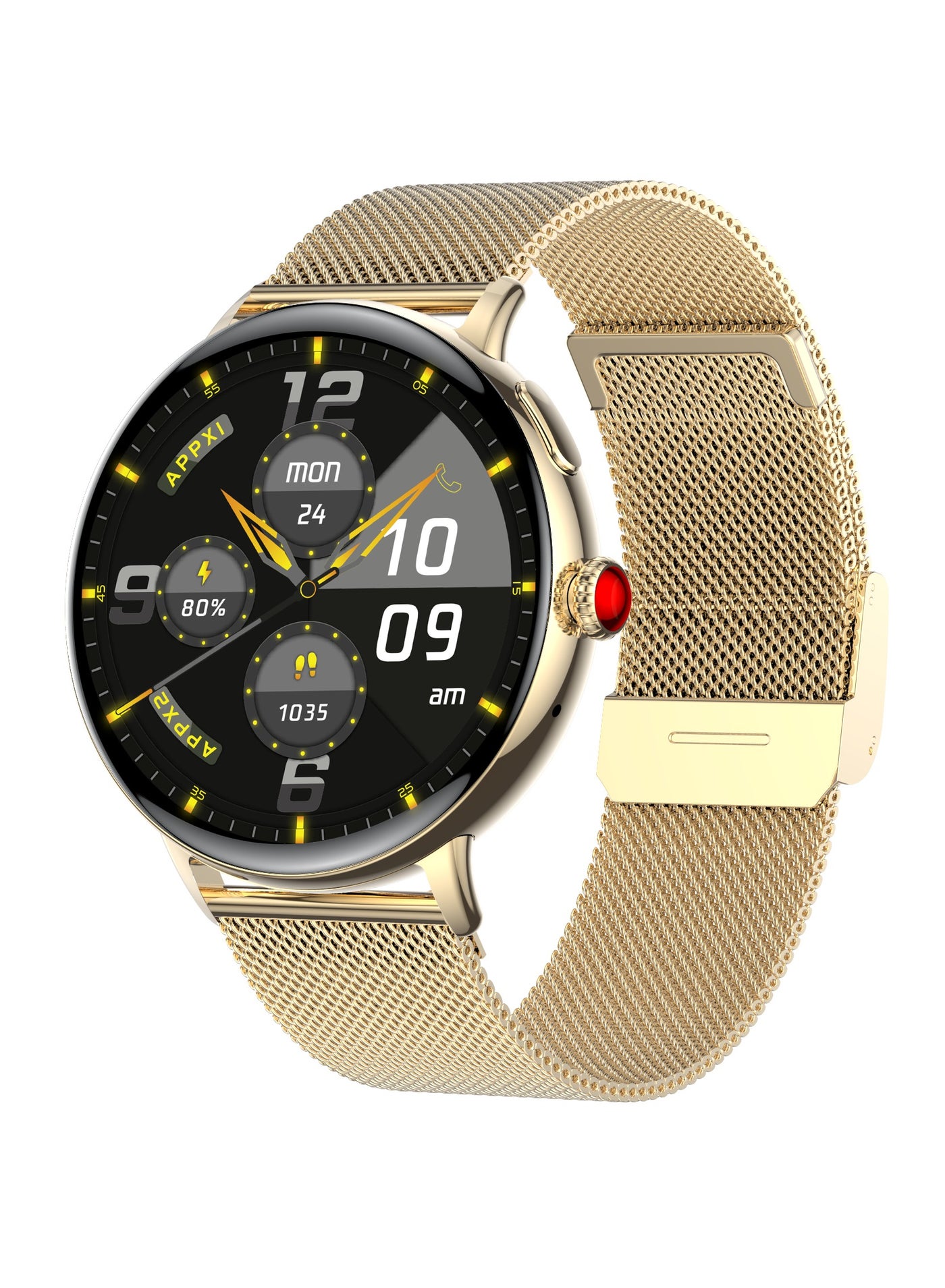 Compare Ravoz Pearl RW09 Ladies Chain Smartwatch | AMOLED Display | Dual Strapsy at KSA Price
