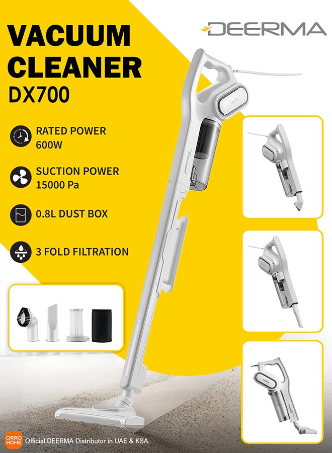 Portable 2-In-1 Handheld and Upright Vacuum Cleaner,…