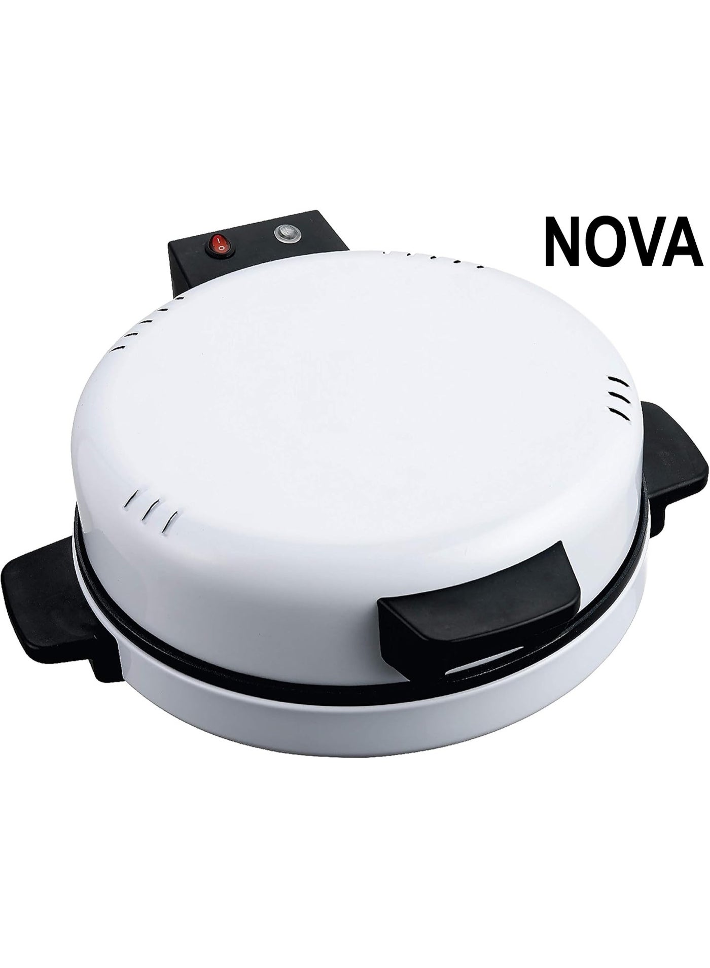 Compare NOVA Arabic Bread Pizza Maker Machine, Model NT173ABM, 1800 Watt Electric Saj Cooker, Stainless Steel Heating, Quick Baking, Perfect Soft Bread Every Time at KSA Price