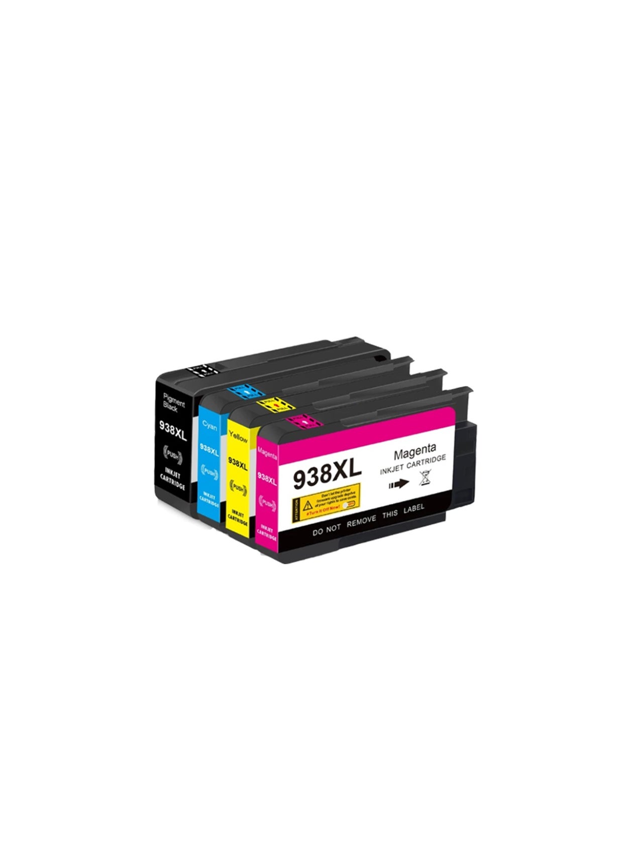 Compare 938e 938XL 938 Ink  for   Cartridges with Chip OfficeJet Pro 9110b 9120b 9130b 9720 9730 4PK at KSA Price