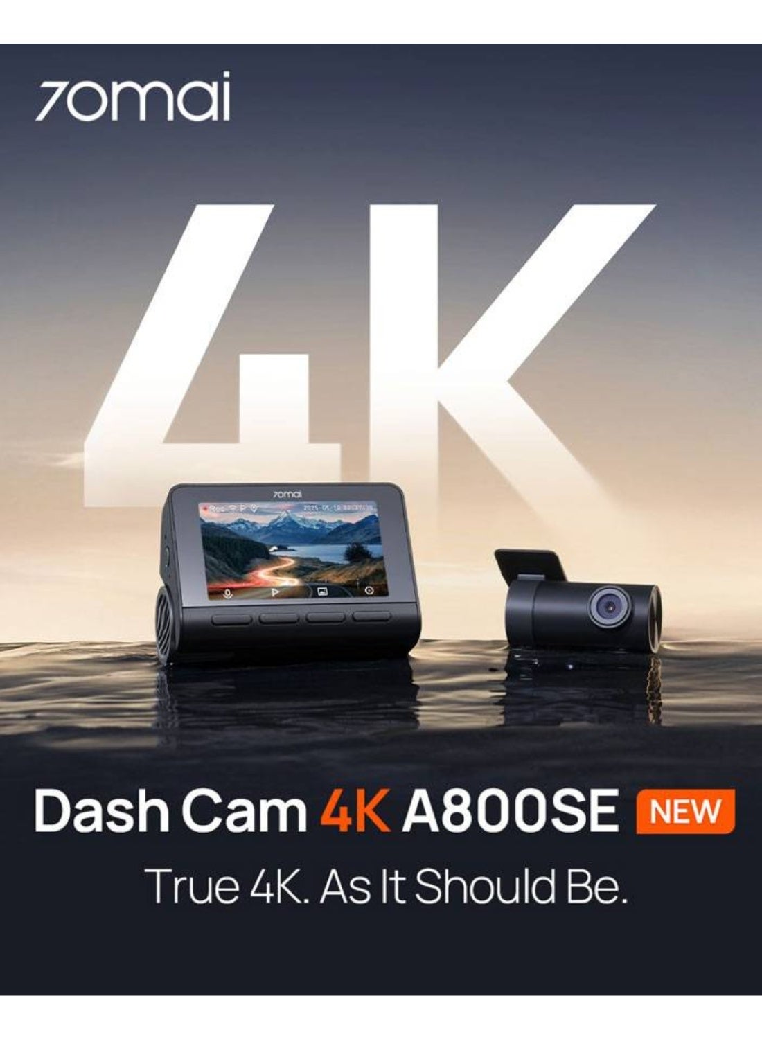 4K A800SE Set Dash cam HDR Dual-channel…
