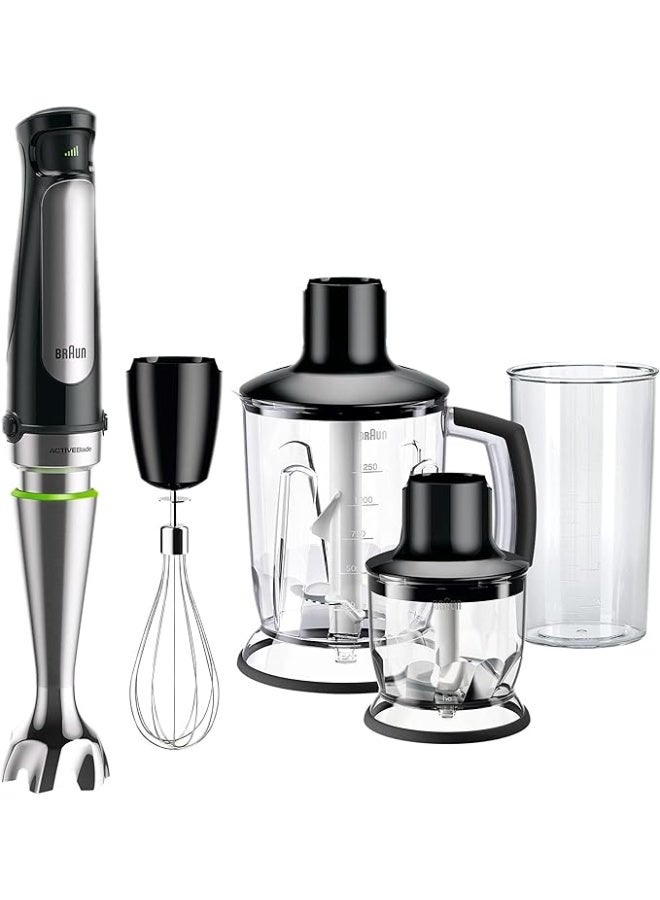 Compare Braun MultiQuick 7 Hand Blender 1000 Watt Black Silver  MQ7045X at KSA Price
