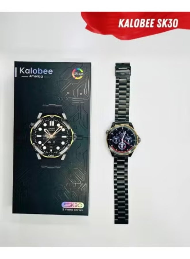 Compare SK30 Smart Watch | Fitness Tracker with Heart Rate & Sleep Monitor | MultiSport Modes & Step Counter | IP67 Waterproof | Smart Notifications | Long Battery Life | Compatible with Android & iOS at KSA Price
