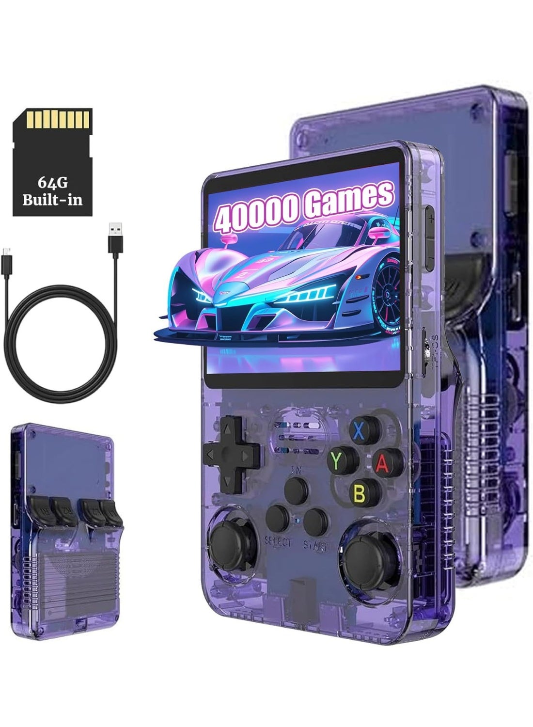 R36S Retro Handheld Game Console 64GB with 18000+…