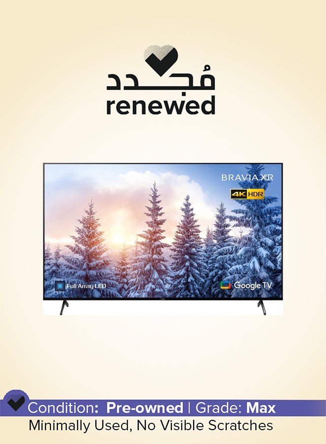 Compare Renewed  50 Inch LED X90J 4K Smart TV 50X90J Black at KSA Price