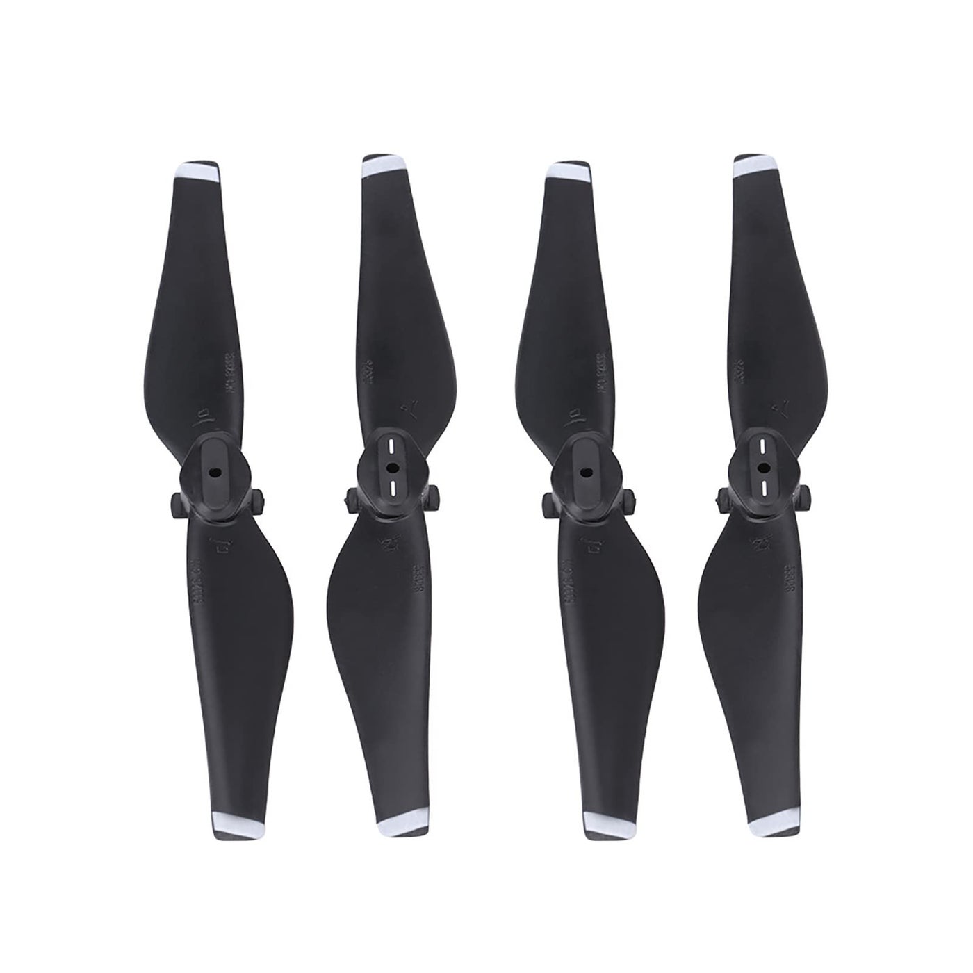 Compare 2Pairs Air Props Blade, CW CCW Quick Release Carbon Fiber Propeller Blades RC Drone Quadcopter Accessory for Air White Stripe at KSA Price