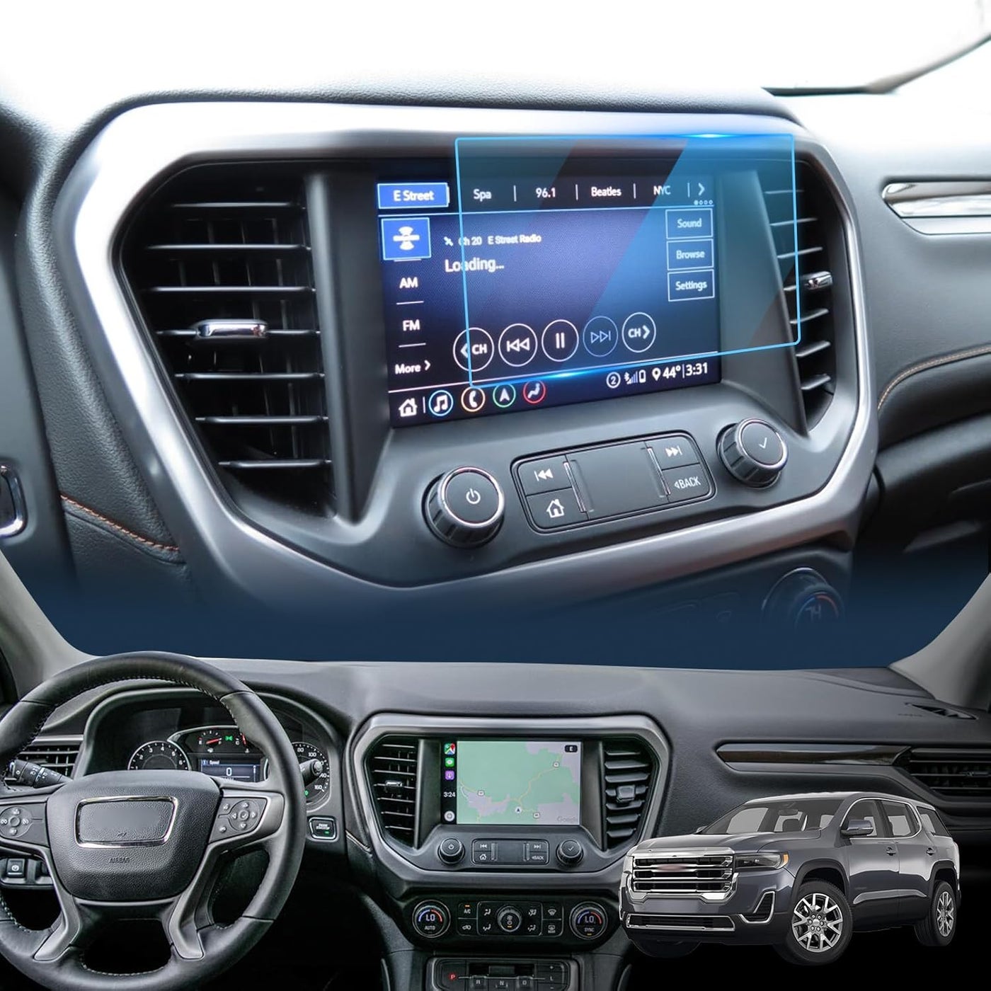 2017-2018 GMC Acadia 8-Inch IntelliLink Car…