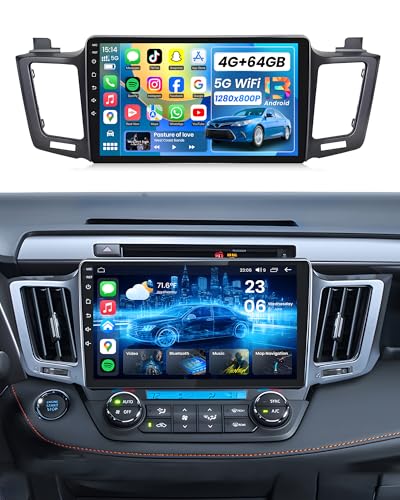 8 Core 64GB Car Radio for Toyota RAV4 20132018…