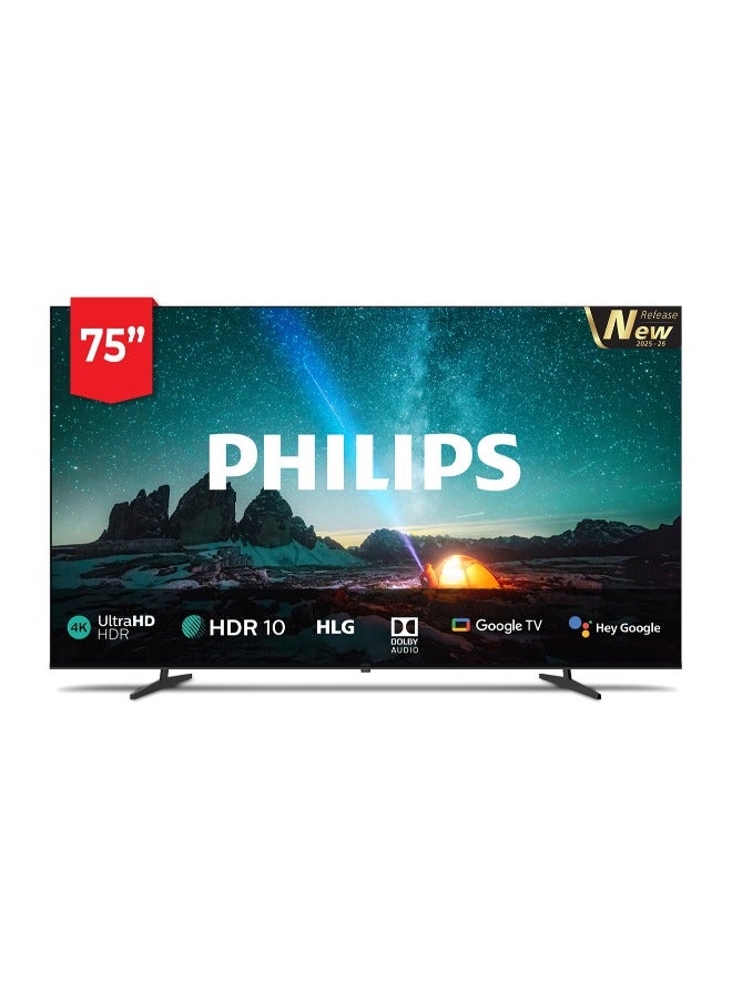 75 Inch 4k Uhd Google TV With Dolby Vision…