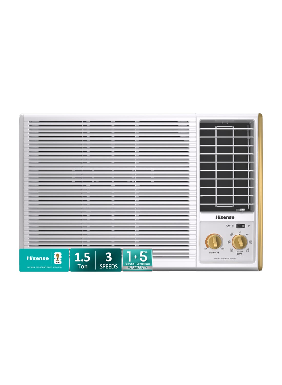1.5 Ton Window Air Conditioner 14300 BTU…