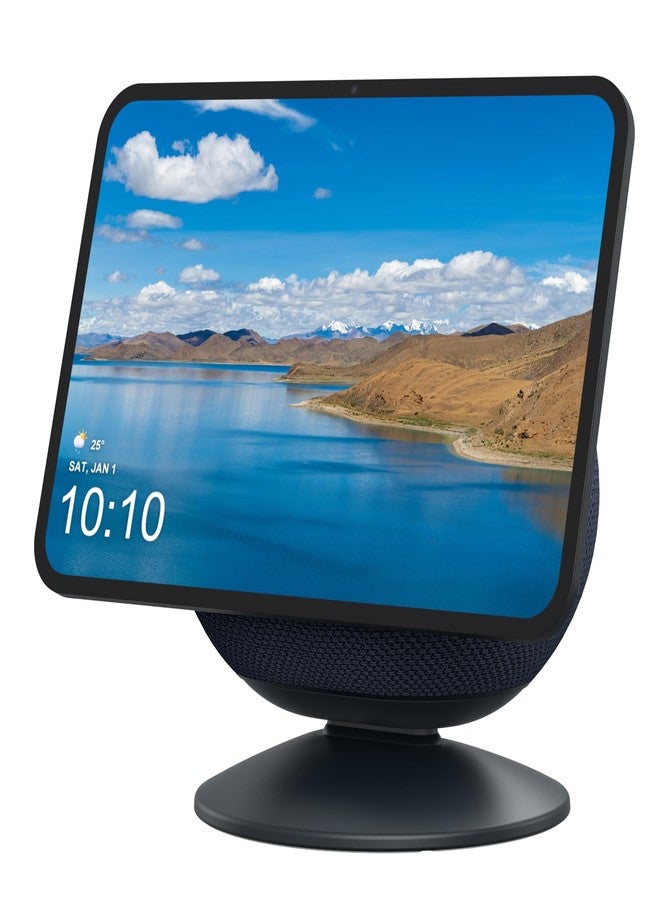 Compare PlusAcc Stand for Show 118 Latest Gen.  Adjustable Desk Mount with Tilt Function and NonSlip Base, Holder Compatible with iPhone 12, Ideal for Kitchen or Bedside Table Graphite at KSA Price