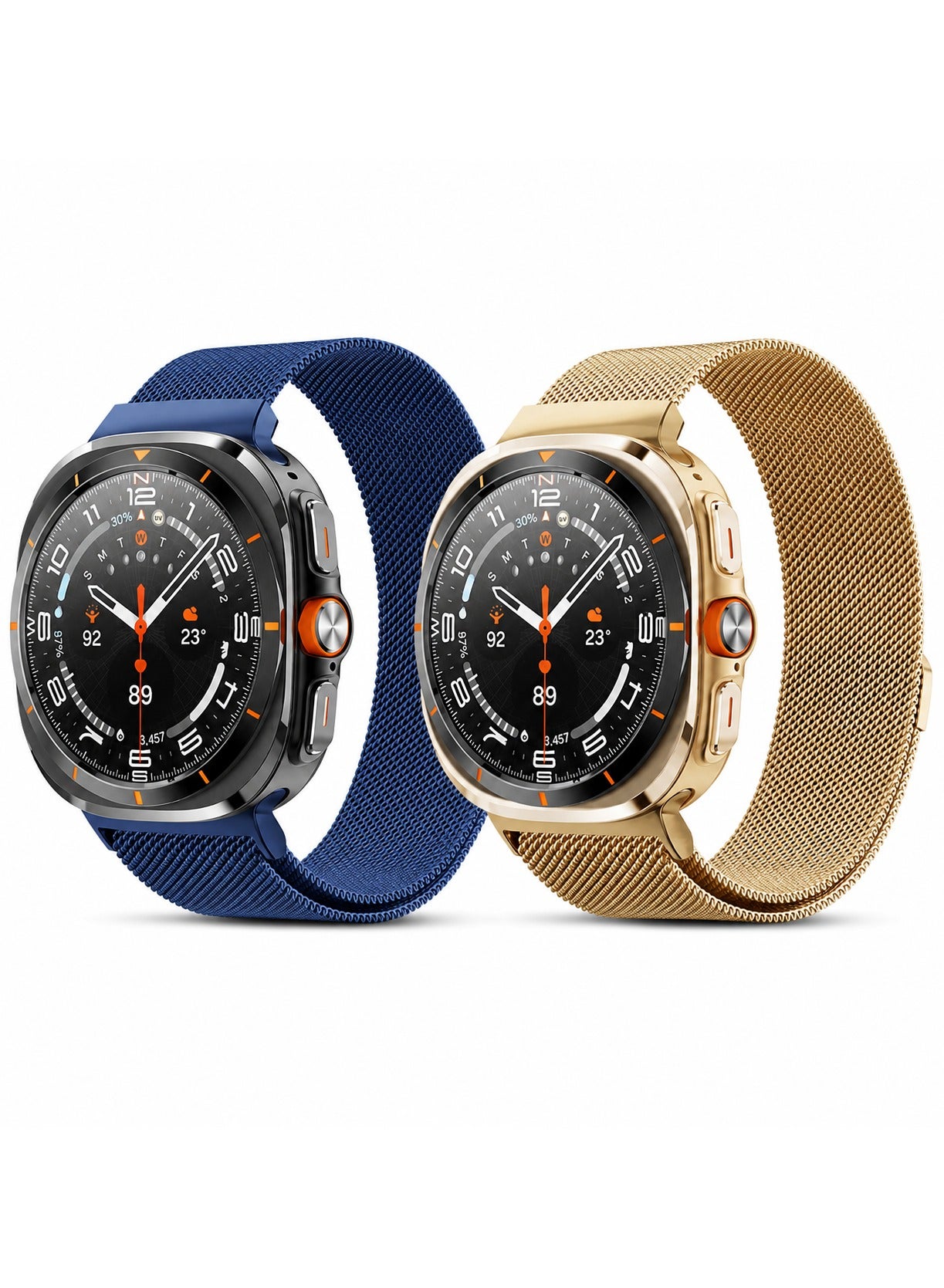 (Pack of 2) Milanese Loop Strap Compatible with…