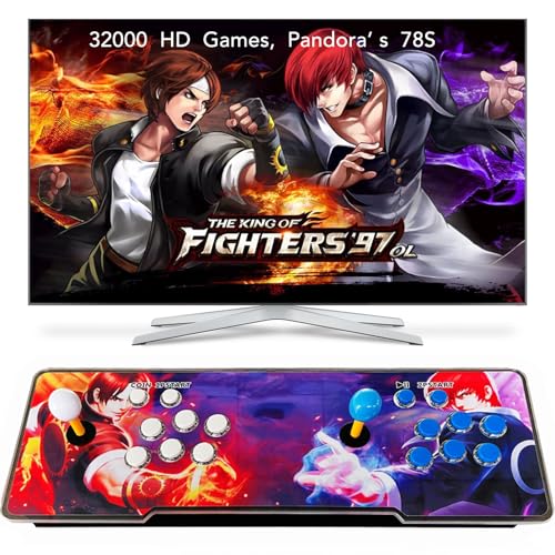 Compare FVBADE 32000 Games in 1 78S Pandora Box Arcade Game Console for PC Projector TV3D Games 14 Players Double Joystick Favorite List Game Category SaveSearchHidePause at KSA Price