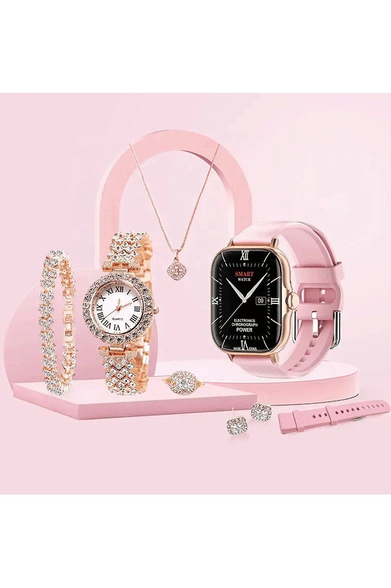 A58 Smart Watch 5 in 1 Combo Notifications…
