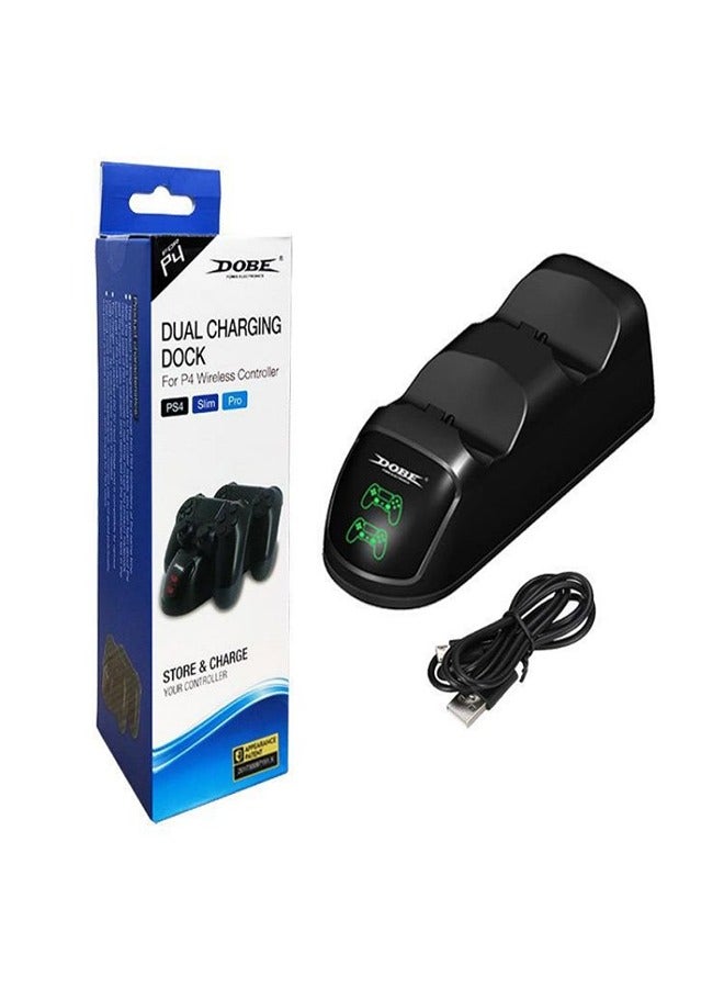 Compare Dual Charging Dock With USB Cable For PlayStation 4 Wireless Controller at KSA Price