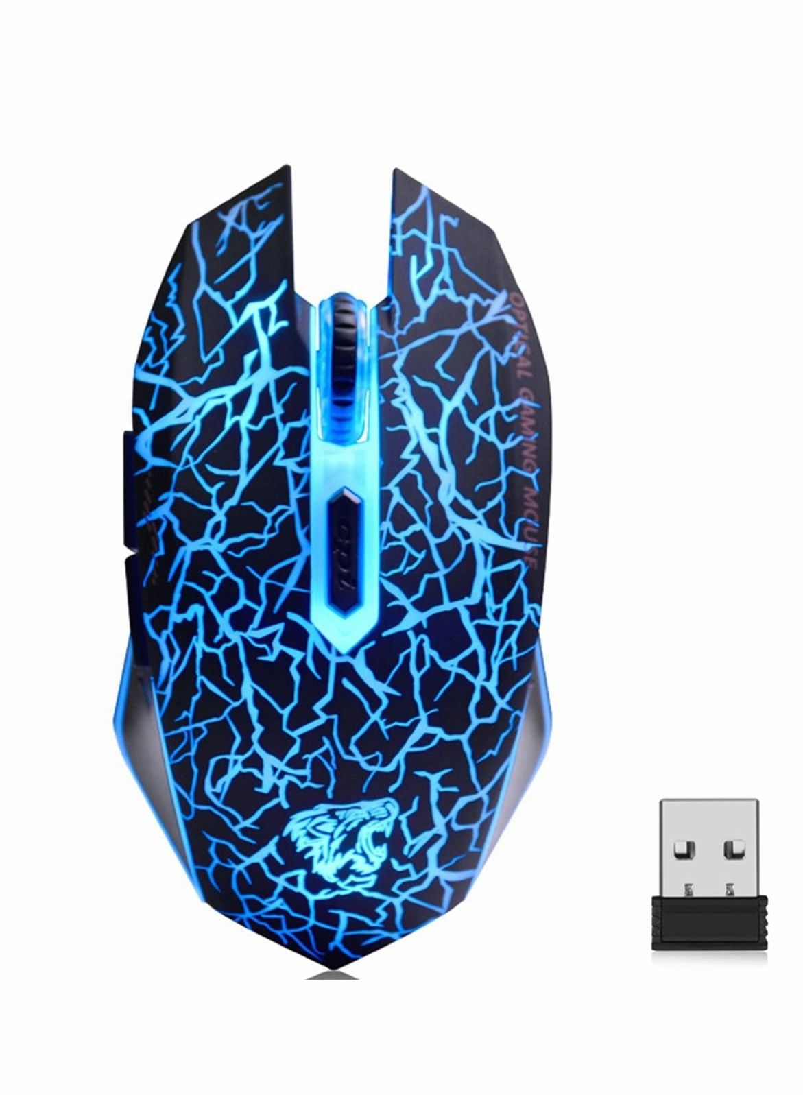 C10 Wireless Gaming Mouse Rechargeable Silent Optical…