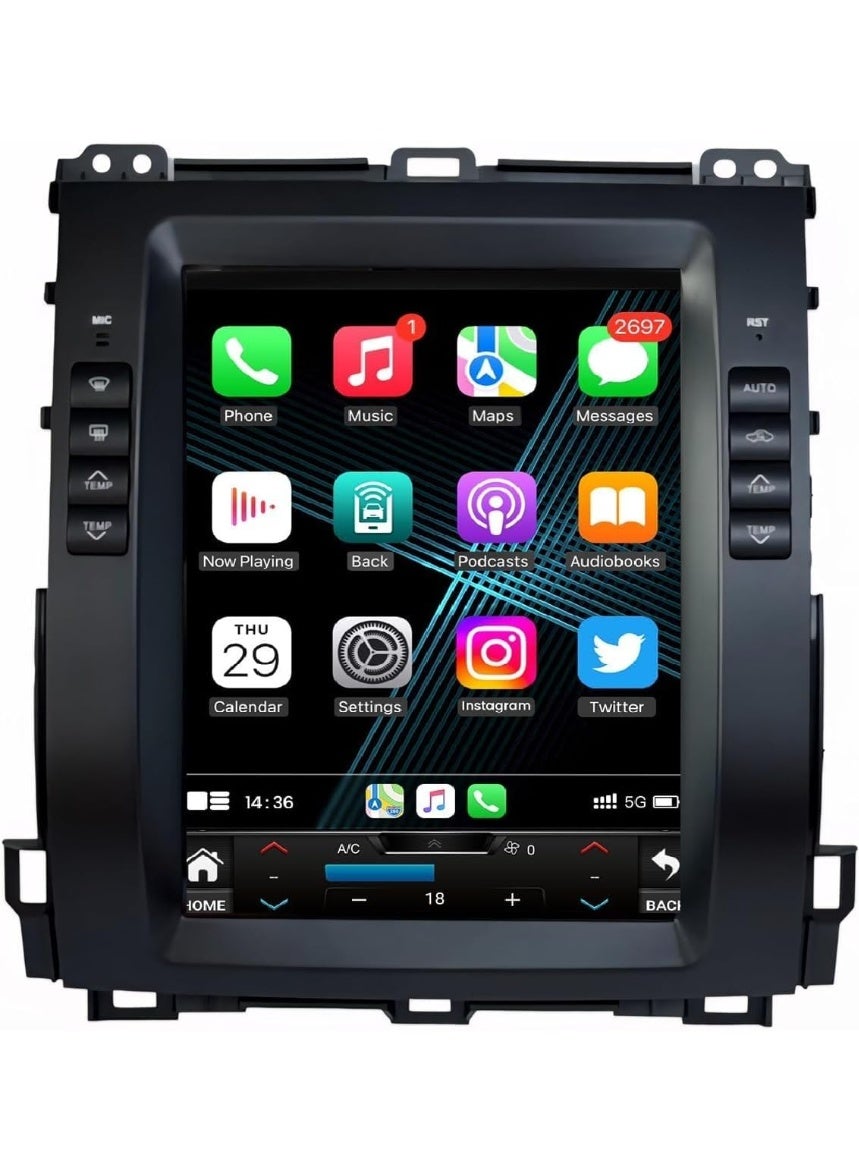 Compare Android Car Stereo for Toyota Prado 20022009 2GB RAM 32GB ROM Support Carplay, MLink WiFi BT, Radio GPS, 11.4 Inch IPS Touch Screen with AHD Cam. Included at KSA Price