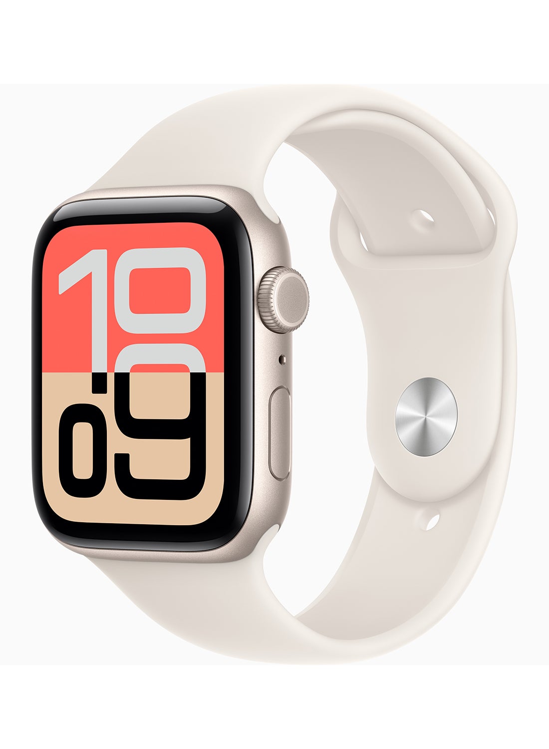 Compare Watch SE 3 GPS + Cellular 44mm Middle East Version Starlight Aluminium Case With Starlight Sport Band  ML at KSA Price