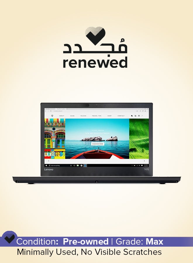 Compare Renewed  Thinkpad T470 Laptop With 14Inch Display,Intel Core i5 Processor6th Gen12GB RAM256GB SSDIntel UHD Graphics Black at KSA Price