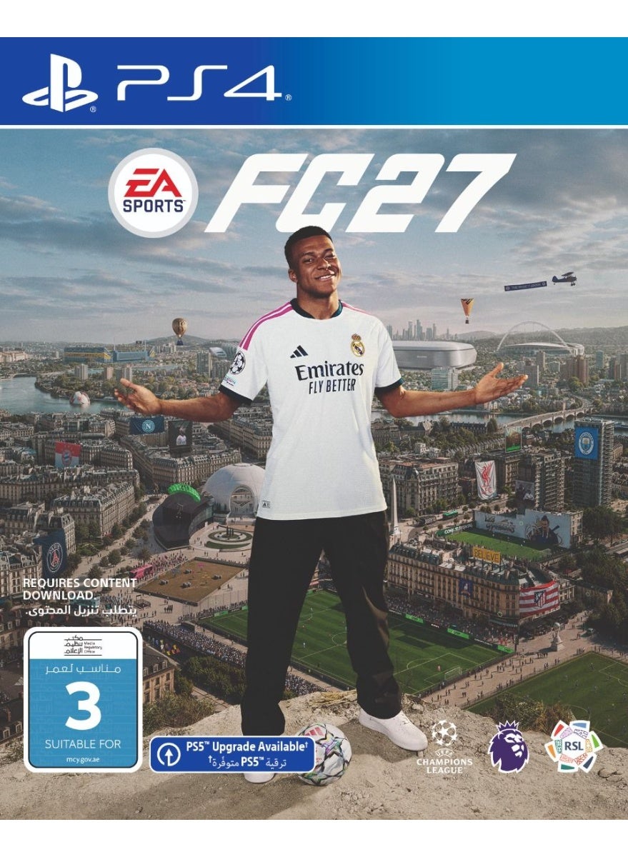 FC 27 Standard Edition PS4- UAE Version -…