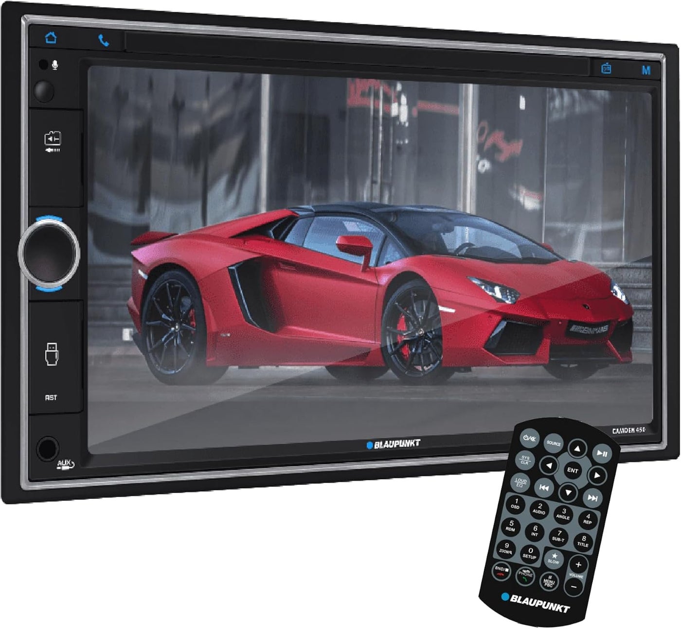 Compare Blaupunkt Camden 450 2DIN Bluetooth Mechless Digital Multimedia Receiver at KSA Price