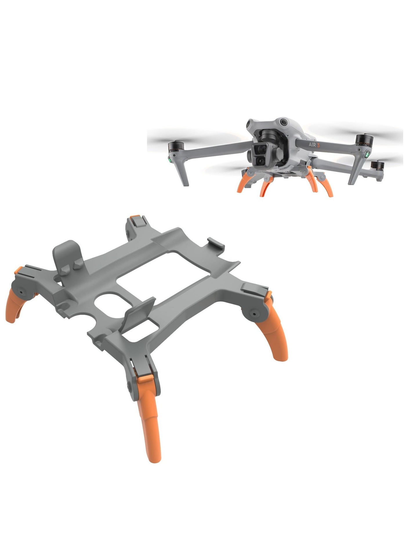 Compare Landing Gear for DJI Air 3, Enhanced Stability Drone Spider Leg, Foldable Extension Kit  Effectively Heighten by 36mm at KSA Price