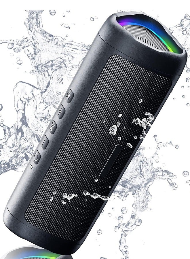Bluetooth Speaker, IPX5 Waterproof Speaker with HD…
