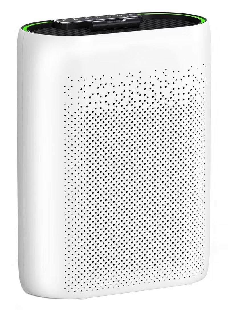 Compare Air Purifier Large Room Up to 60 ? with Air Quality Sensors, H13 True HEPA Filter Remove 99.97% for Dust Pet Dander ZY2866 at KSA Price