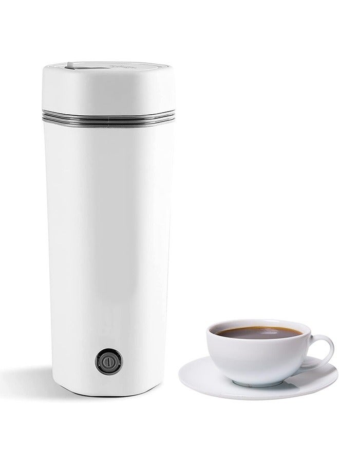 Compare Portable Electric Kettle for Travel, Travel Kettle Electric Small Stainless Steel, Portable Fast Water Boiler Automatic ShutOff 350ML Mini Cup. at KSA Price