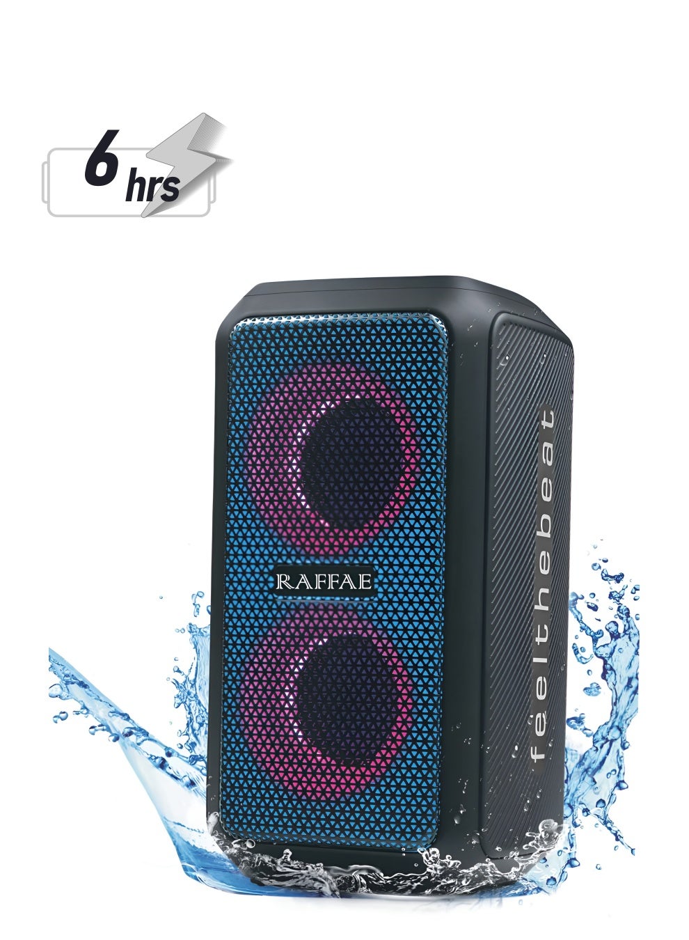 R15 Portable Wireless Speaker with 20W Stereo…