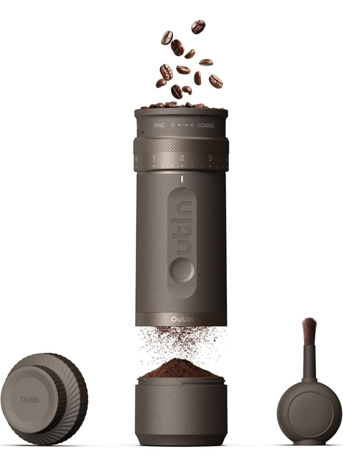 OutIn Fino Portable Electric Coffee Grinder -Tundra…