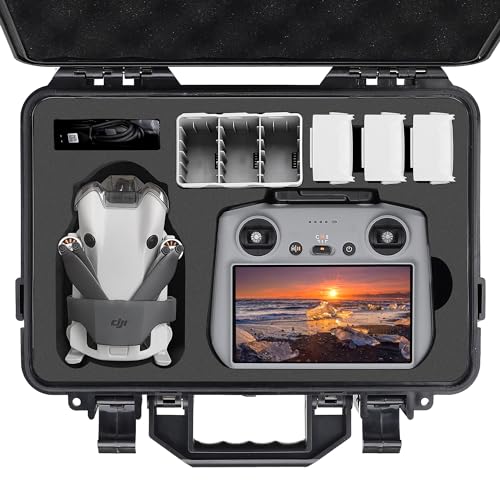 PONYRC Professional Mini 4 Pro Hard Case, Waterproof…