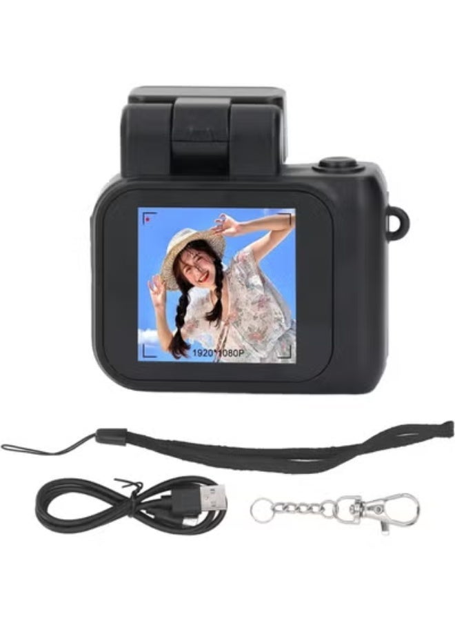 Compare 1Pc 1080P 2MP HD Video Camera, Small Camera, Micro Mini DV DVR Camera, Mini Keychain Camera, 6 Filters Retro Camera, 160 Degree Wide Angle Lens With 32G Memory Card, longlasting battery, data cable, lanyard and hook at KSA Price