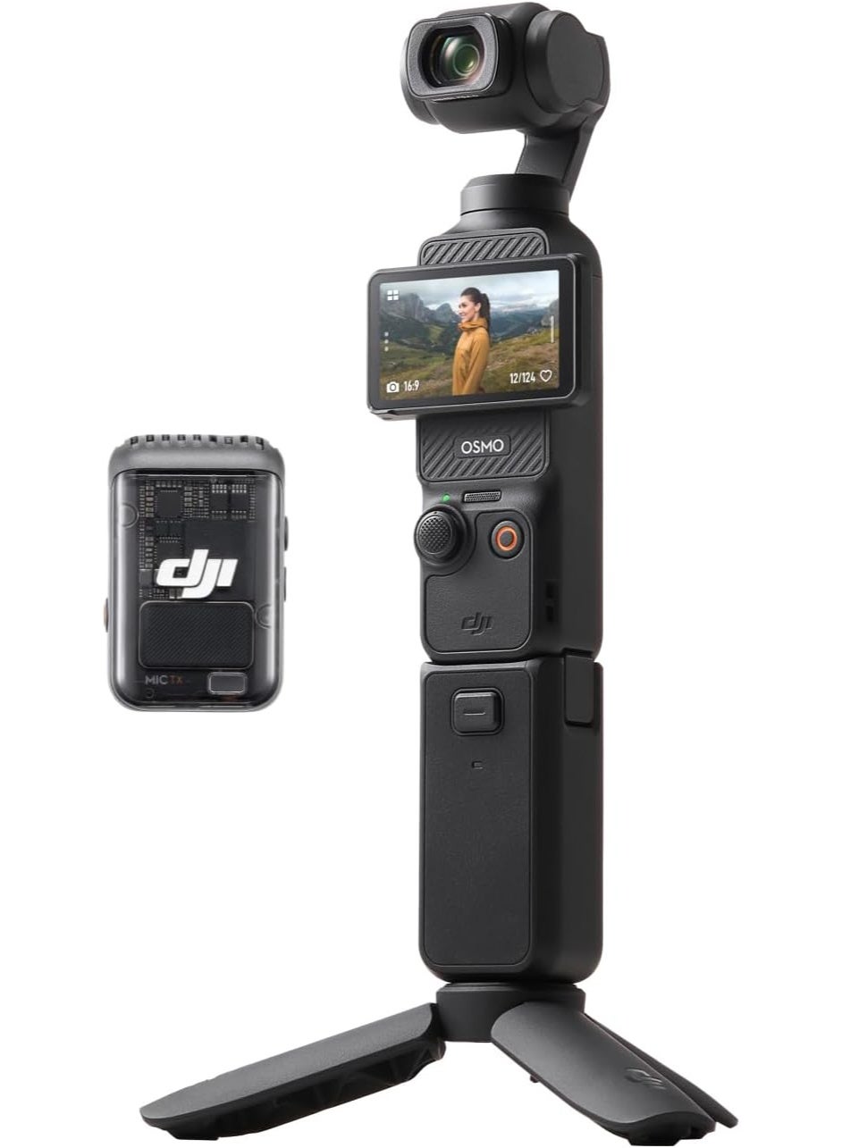 Compare Pocket 3 Creator Combo, Vlogging Camera with 1 CMOS & 4K120fps Video at KSA Price