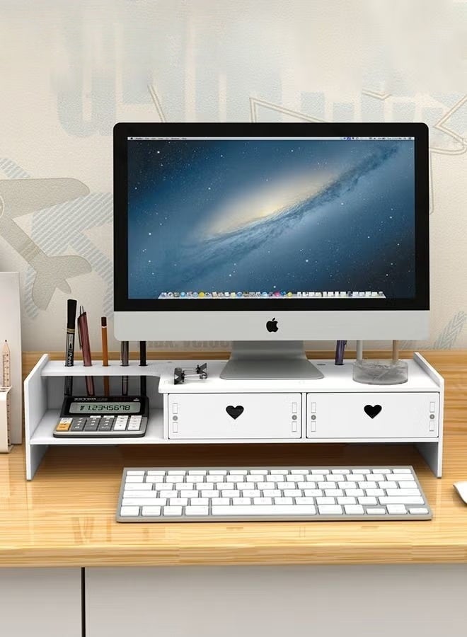 Monitor Stand Riser,2-Tier Computer Desk Organizer…