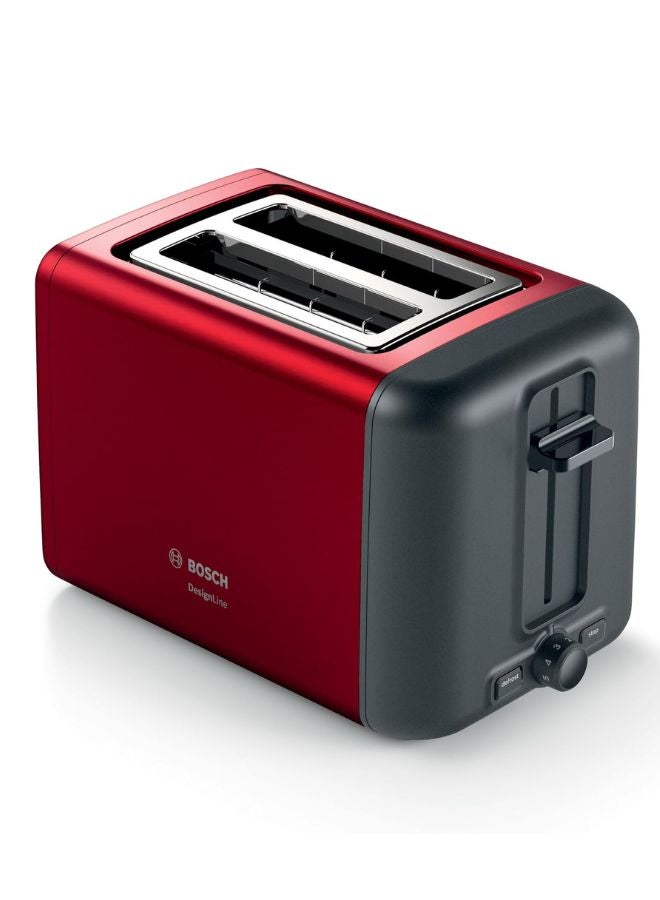 Compare 2Slice Toaster, Warming Rack, Even Browning Control | Your Breakfast Hero 970 W TAT3P424GB RedBlack at KSA Price