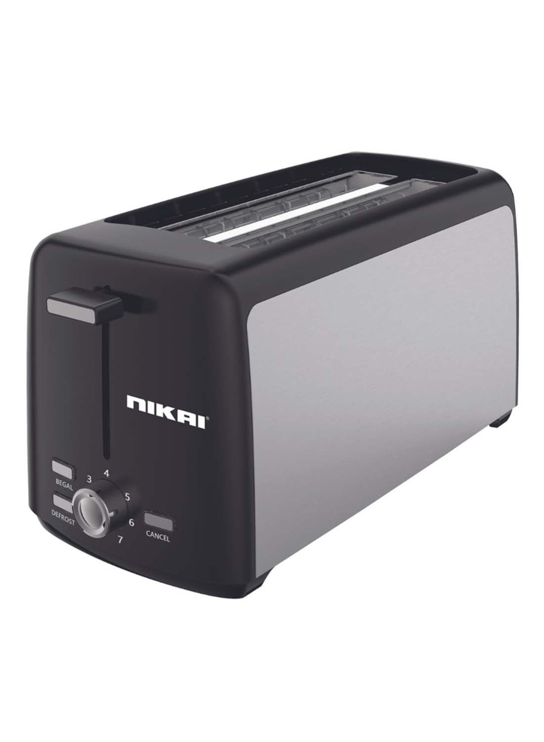 4 Slice Bread Toaster Powerful 1400W With 7…