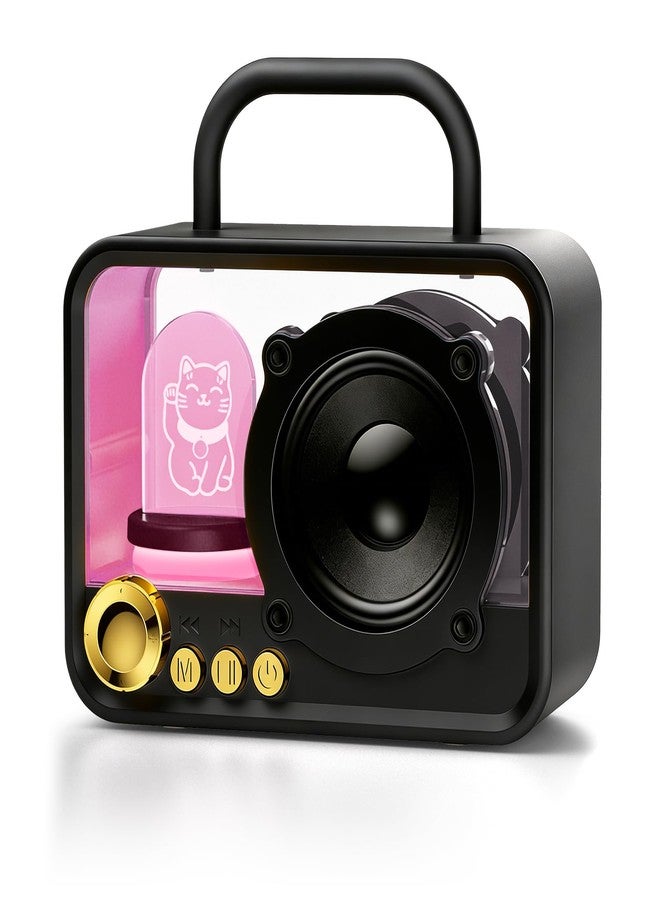 Compare Xamanabu Portable Bluetooth Speaker with RGB Lights, Stereo Sound Punchy Bass, Mini Wireless Bluetooth Speaker, Cute Fashion Style for Kitchen Desk Bedroom Office Party Outdoor, Birthday Gifts at KSA Price